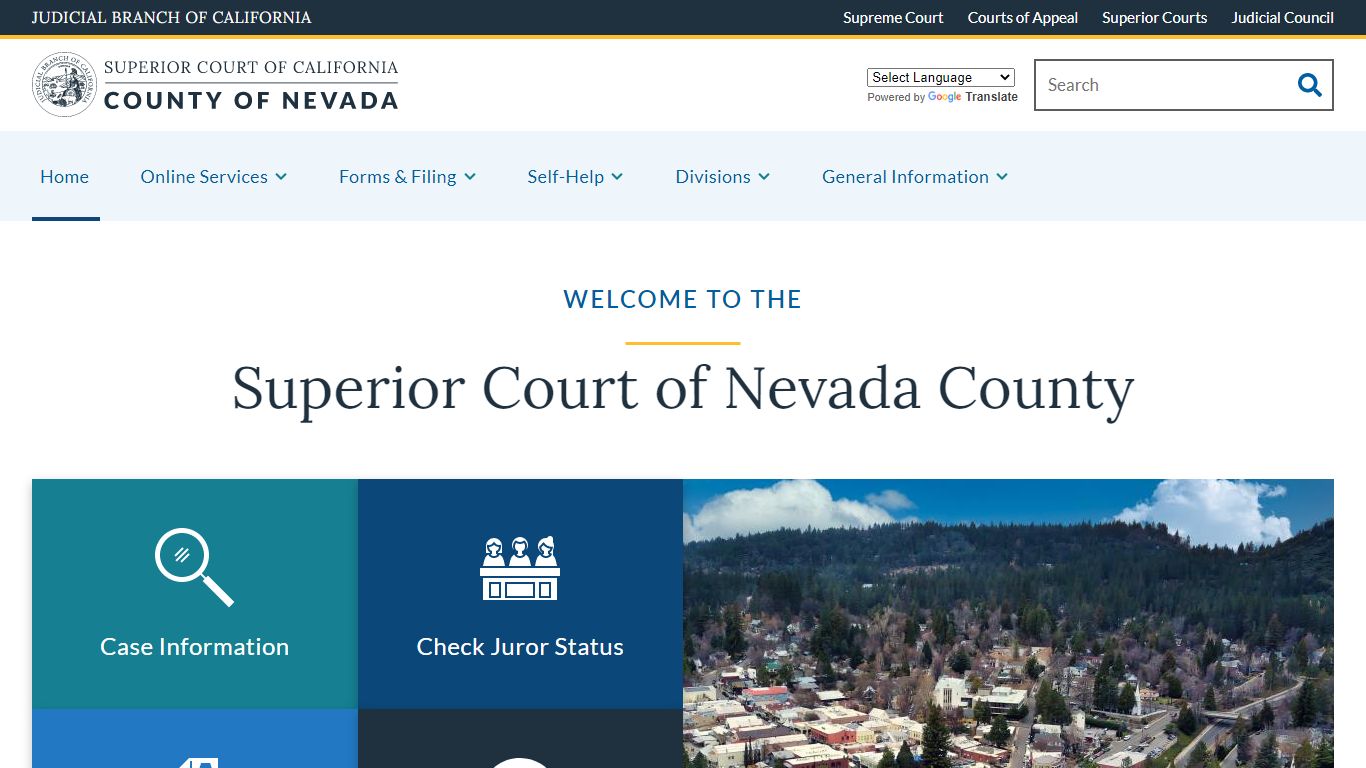 Home | Superior Court of California | County of Nevada